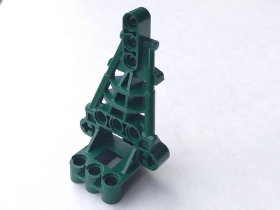 Large Figure Skeletal, Torso (Toa Hordika) in Dark Green