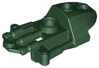 Large Figure Limb Cover (Toa Inika) in Dark Green