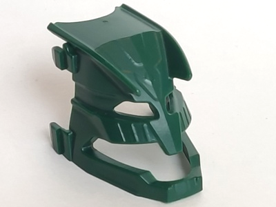Large Figure Mask from Canister Lid (Piraka Zaktan) in Dark Green