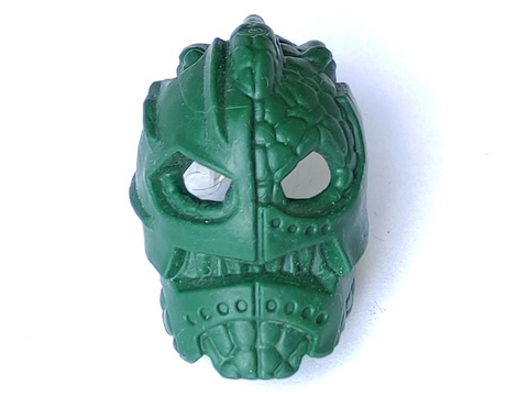 Large Figure Mask Suletu in Dark Green
