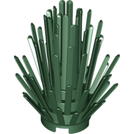 Plant, Bush 2 x 2 x 4 in Dark Green