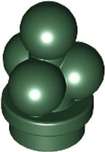 Food Ice Cream Scoops in Dark Green