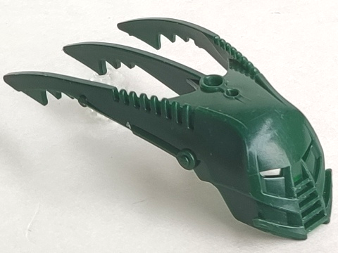 Large Figure Mask Tarduk in Dark Green