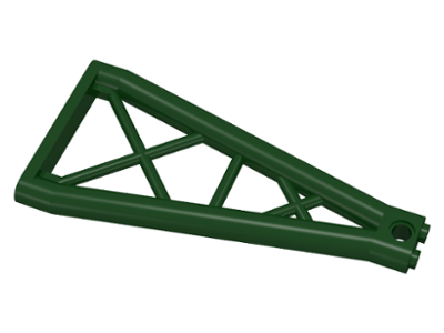 Support 1 x 6 x 10 Girder Triangular in Dark Green