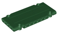 Technic Panel 5 x 11 x 1 in Dark Green