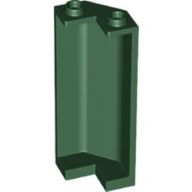 Panel 2 x 2 x 5 Corner in Dark Green