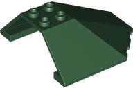 Windscreen 6 x 6 x 2 Canopy in Dark Green