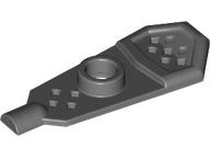Minifig Footwear Snowshoe [Short Front End] in Dark Bluish Gray