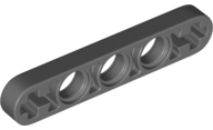 Technic Beam 1 x 5 Thin with Axle Holes on Ends in Dark Bluish Gray