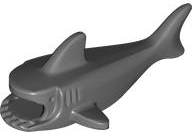 Animal Body Part, Shark Body with Three Gill Slits in Dark Bluish Gray