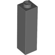 Brick 1 x 1 x 3 in Dark Bluish Gray