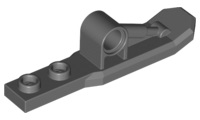 Helicopter Landing Ski 1 x 6 with Pin Hole in Dark Bluish Gray