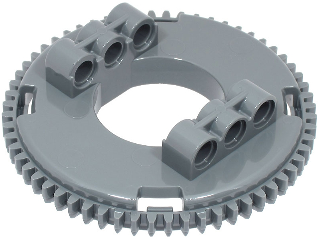 Technic Turntable Large Type 3 Top, 60 Tooth in Dark Bluish Gray
