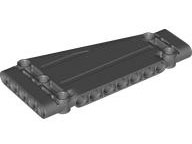 Technic Panel 5 x 11 x 1 Tapered in Dark Bluish Gray