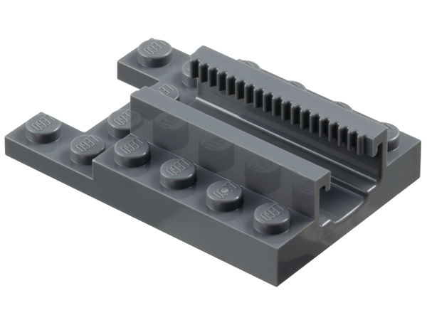 Launcher, Spinner, Base 4 x 6 in Dark Bluish Gray