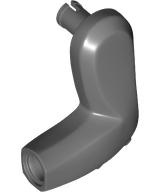Animal Body Part, Dinosaur, Arm, Left, with Elbow Spikes in Dark Bluish Gray
