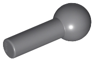 Bar 2L with Towball in Dark Bluish Gray