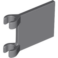 Flag 2 x 2 Square [Thin Clips] in Dark Bluish Gray