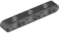 Technic Beam 1 x 7 Thick with Alternating Holes in Dark Bluish Gray