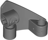 Technic Panel Fairing #9 Medium Triangle Smooth in Dark Bluish Gray