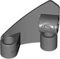Technic Panel Fairing #10 Medium Triangle Smooth in Dark Bluish Gray