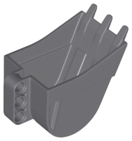 Technic Digger Bucket 4 x 7 in Dark Bluish Gray