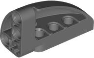 Technic Panel Round Corner 5 x 3 x 2 Right in Dark Bluish Gray