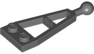 Plate Special 1 x 2 with Long Towball in Dark Bluish Gray