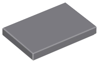Tile 2 x 3 in Dark Bluish Gray