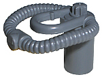 Minifig Neckwear Scuba Airtank, Bar Holder in Dark Bluish Gray