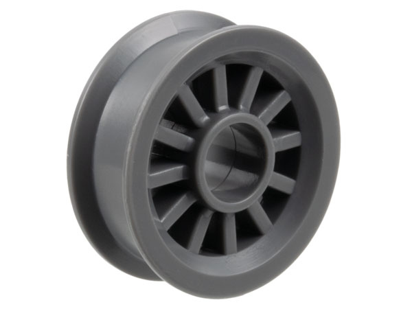 Wheel Spoked 2 x 2 with Pin Hole in Dark Bluish Gray