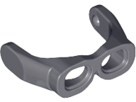 Headwear Accessory Glasses / Goggles in Dark Bluish Gray
