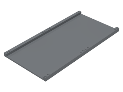 Baseplate Ramp 32 x 16 Straight, Road in Dark Bluish Gray