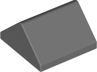 Brick Sloped 45° 2 x 2 Double in Dark Bluish Gray
