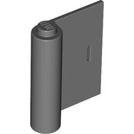 Door 1 x 3 x 3 Right in Dark Bluish Gray
