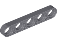 Technic Beam 1 x 5 Thin in Dark Bluish Gray