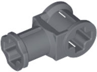 Technic Axle Connector with Axle Hole in Dark Bluish Gray