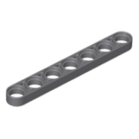 Technic Beam 1 x 7 Thin in Dark Bluish Gray