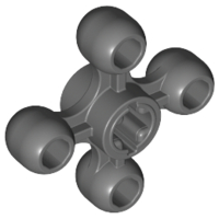 Technic Knob Wheel in Dark Bluish Gray