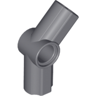 Technic Axle and Pin Connector Angled #4 - 135° in Dark Bluish Gray