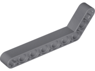 Technic Beam 1 x 9 Bent (7 - 3) Thick in Dark Bluish Gray