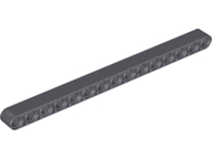 Technic Beam 1 x 15 Thick in Dark Bluish Gray