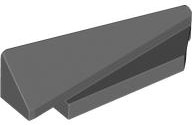 Brick Wedged, Sloped 1 x 5 x 1 1/3 Right in Dark Bluish Gray