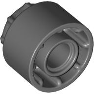 Technic Driving Ring Extension, 8 Ridges in Dark Bluish Gray