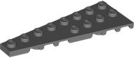 Wedge Plate 8 x 3, 8° Left in Dark Bluish Gray