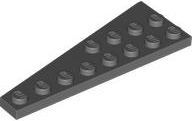 Wedge Plate 8 x 3, 8° Right in Dark Bluish Gray