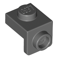 Bracket 1 x 1 - 1 x 1 in Dark Bluish Gray