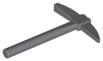 Tool Pickaxe in Dark Bluish Gray