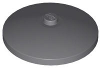 Dish 4 x 4 Inverted [Radar] in Dark Bluish Gray