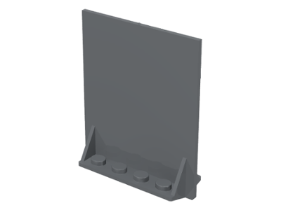 Door 2 x 5 x 5 Swivel, Bracket Base in Dark Bluish Gray